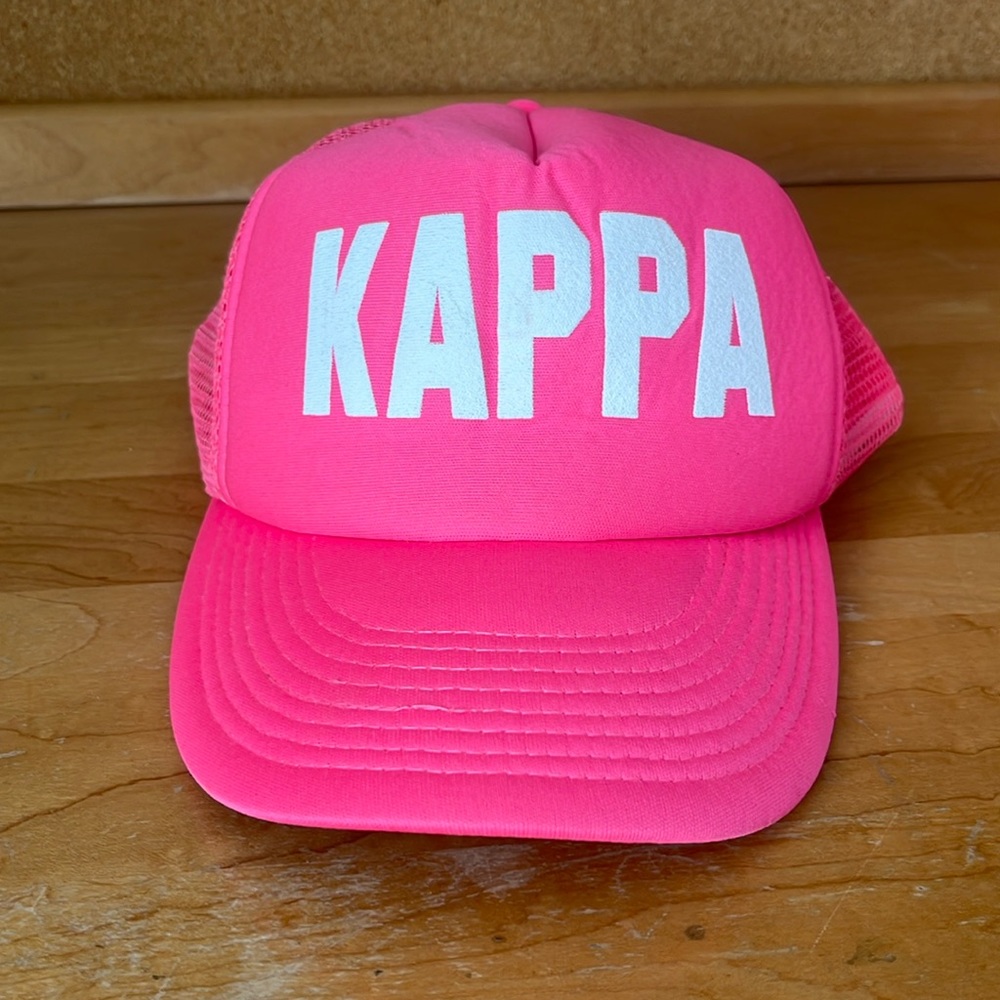 Kappa Trucker Hat - Hot Pink